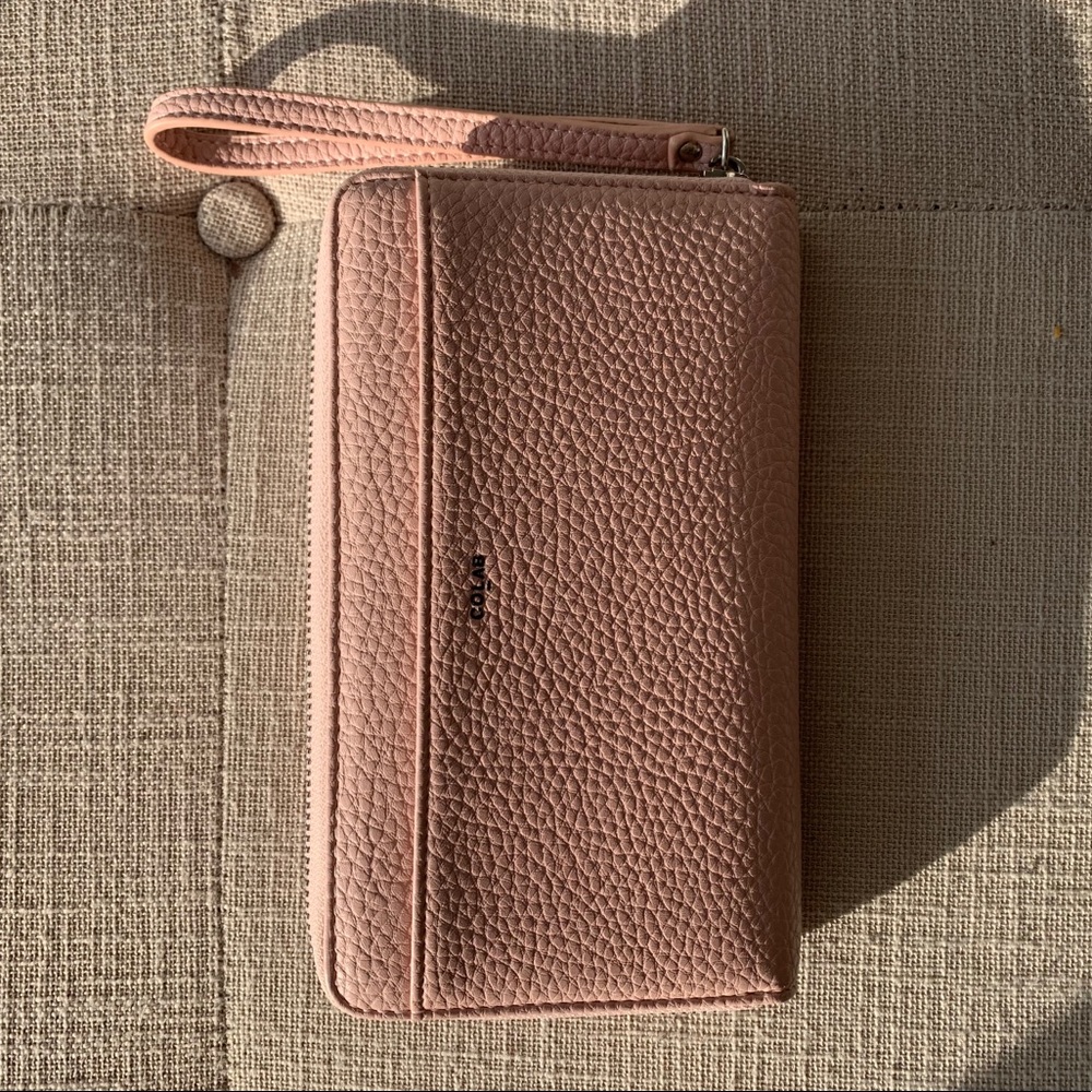 Pink wallet